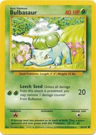 Bulbasaur - 044/102 (Non-Foil)