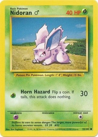 Nidoran M - 055/102 (Non-Foil)