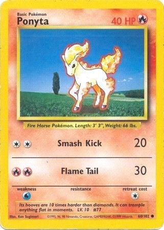 Ponyta - 060/102 (Non-Foil)