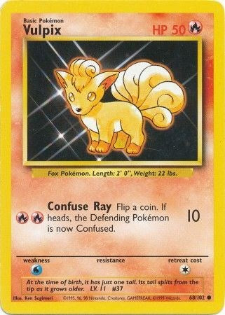 Vulpix - 068/102 (Non-Foil)