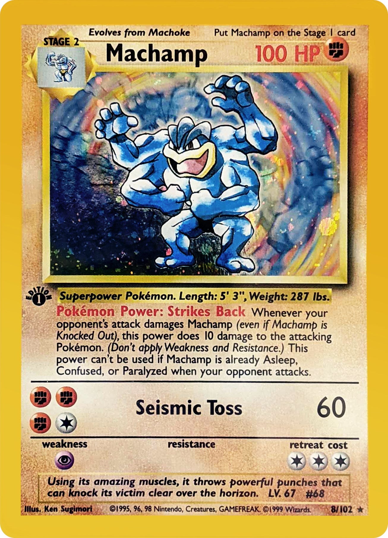 Machamp - 8/102 - 008/102 (Holo)