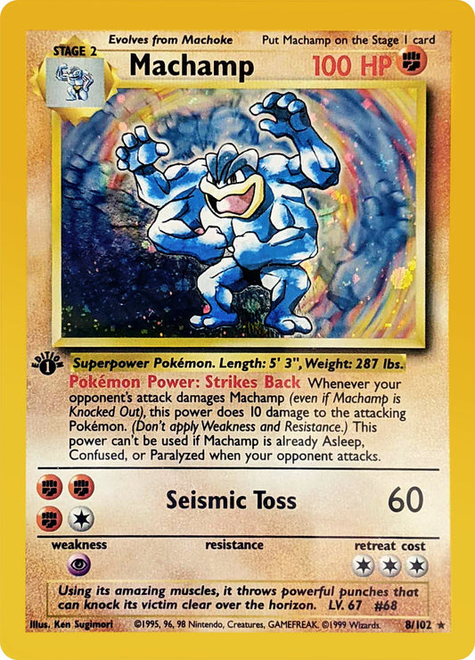 Machamp - 8/102 - 008/102 (Holo)