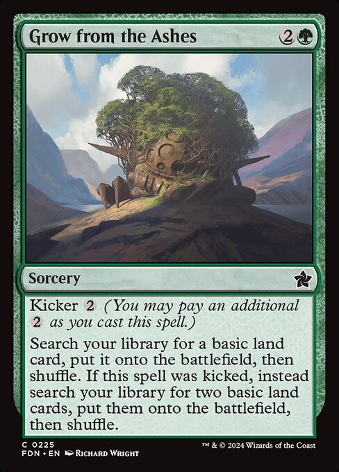 Grow from the Ashes (Non Foil) near_mint