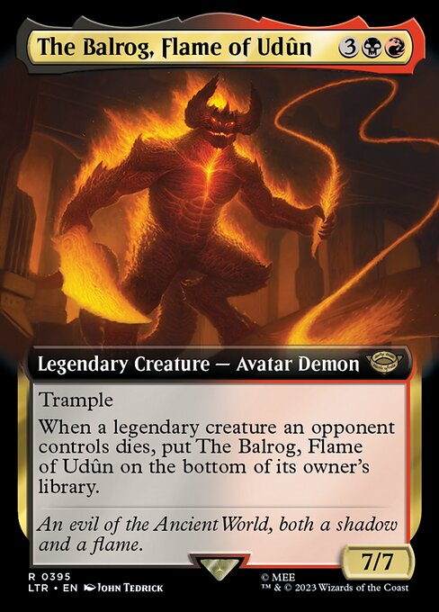 The Balrog, Flame of Udûn - 395 (Normal) Near Mint_Non-Foil