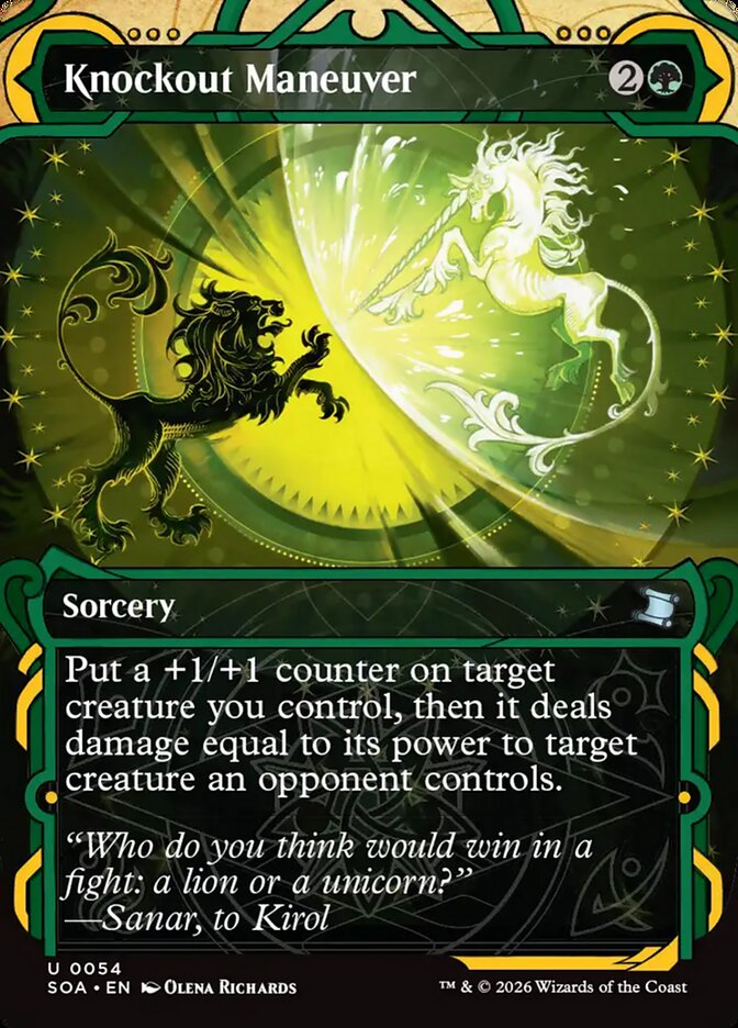 Knockout Maneuver - 54 (Foil)