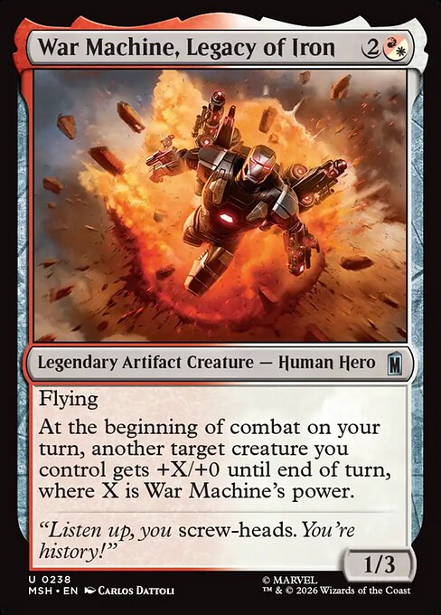 War Machine, Legacy of Iron - 238 (Foil)