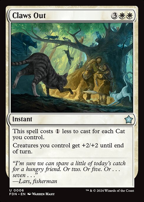 Claws Out (Non Foil) near_mint