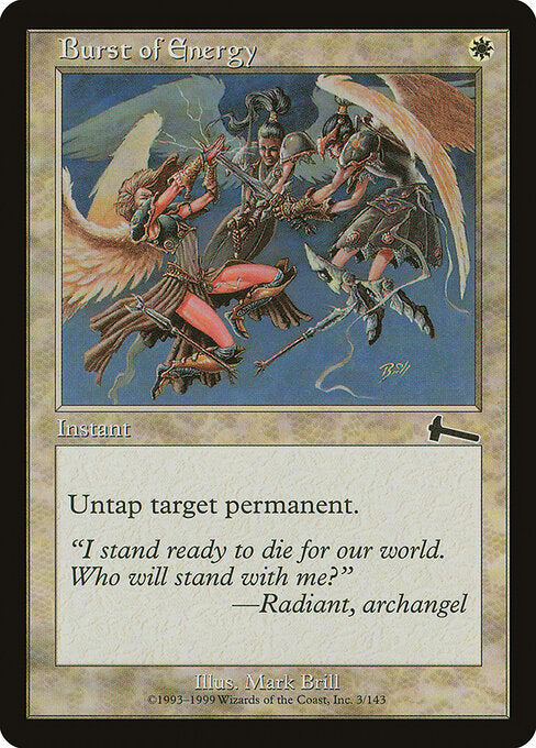 Burst of Energy ULG #3 Non-Foil