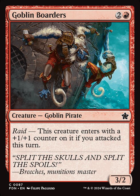 Goblin Boarders (Non Foil) near_mint