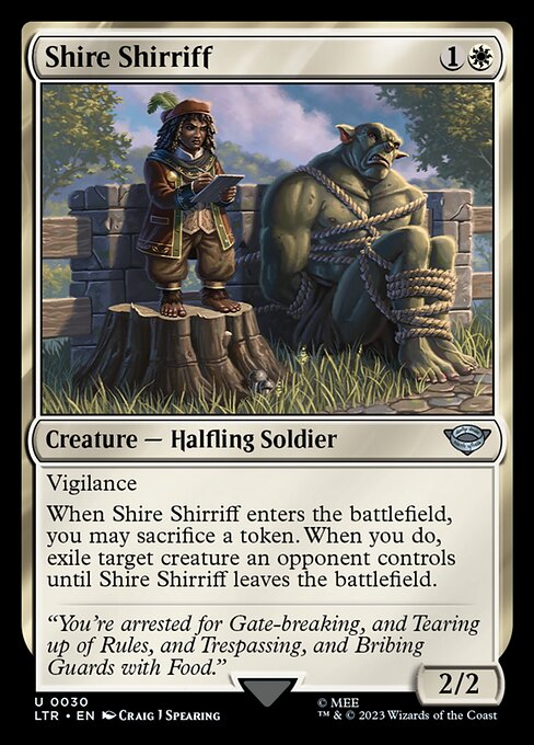 Shire Shirriff - 30 (Normal) Near Mint_Non-Foil