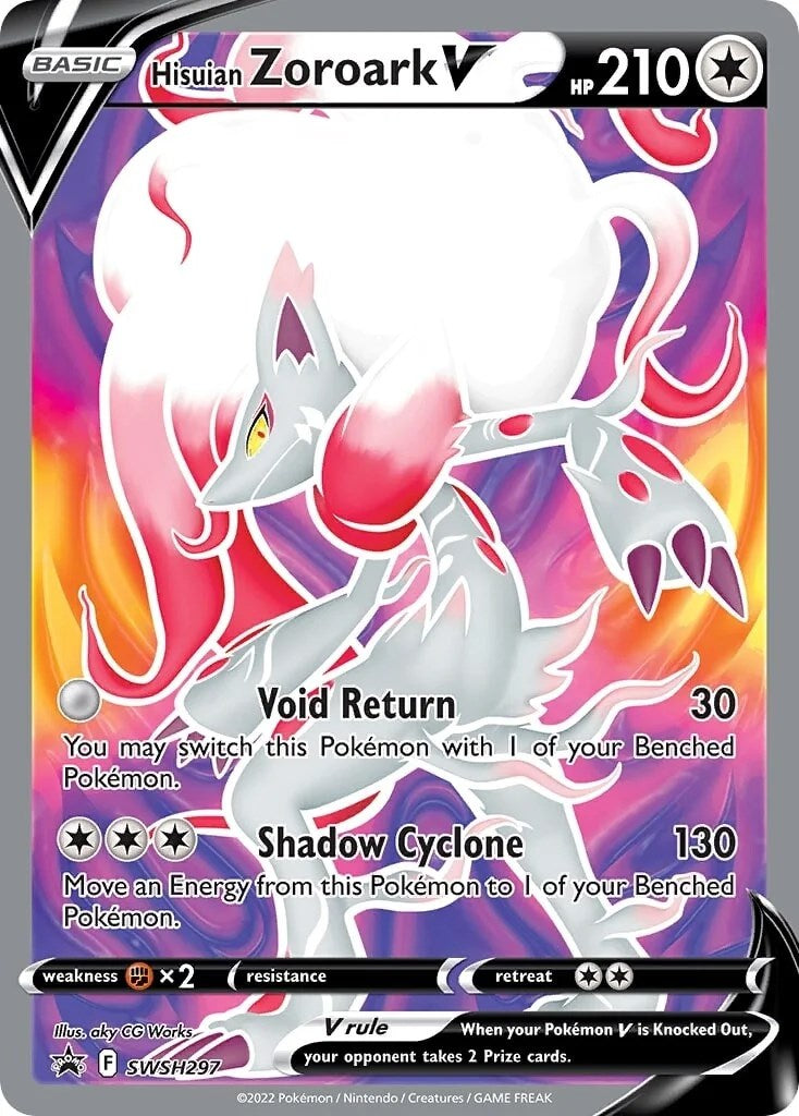 Hisuian Zoroark V - SWSH297 – SWSH: Sword & Shield Promo Cards