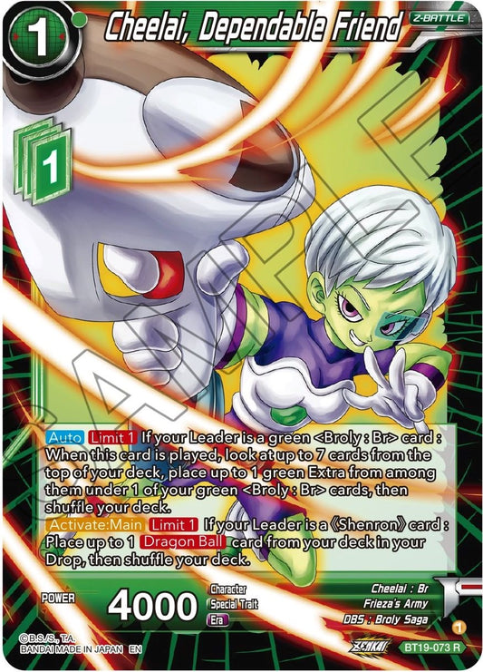 Cheelai, Dependable Friend - BT19-073 (Normal) Near Mint_Normal