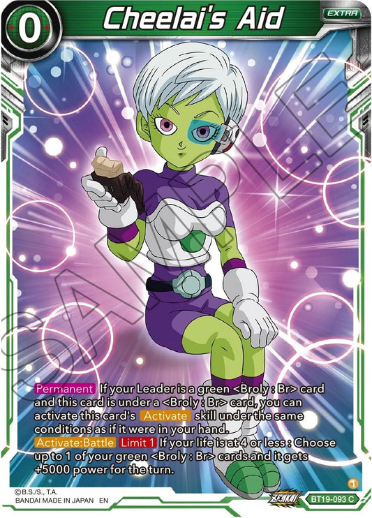 Cheelai's Aid - BT19-093 (Normal) Near Mint_Normal