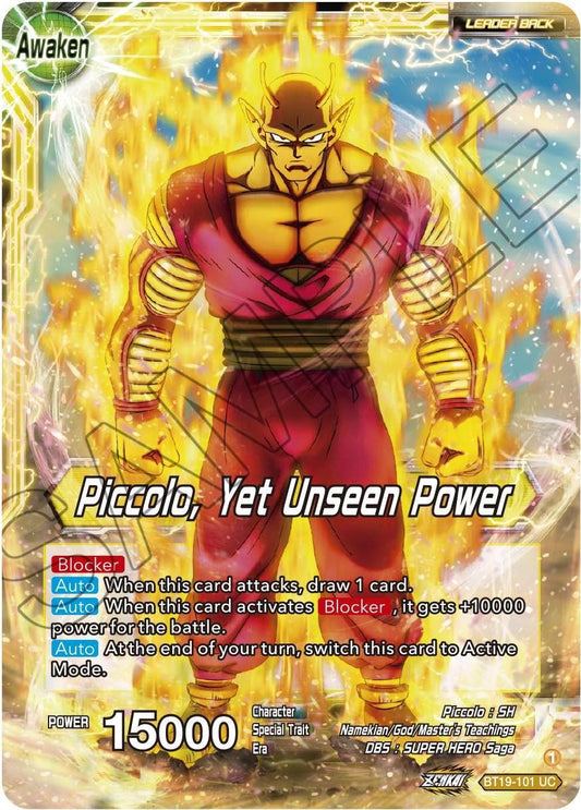Piccolo // Piccolo, Yet Unseen Power - BT19-101 (Normal) Near Mint_Normal