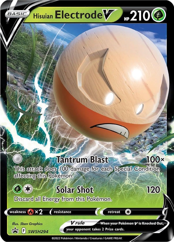 Hisuian Electrode V - SWSH294 (Holo)