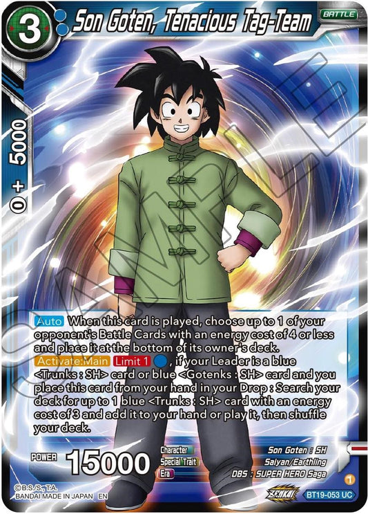 Son Goten, Tenacious Tag-Team - BT19-053 (Normal) Near Mint_Normal