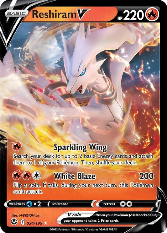 Reshiram V - 024/195 (Holo)