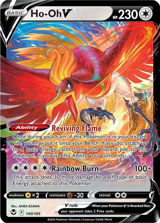 Ho-Oh V - 140/195 (Holo)