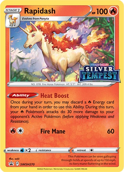 Rapidash - SWSH270 (Prerelease) - SWSH270 (Holo)