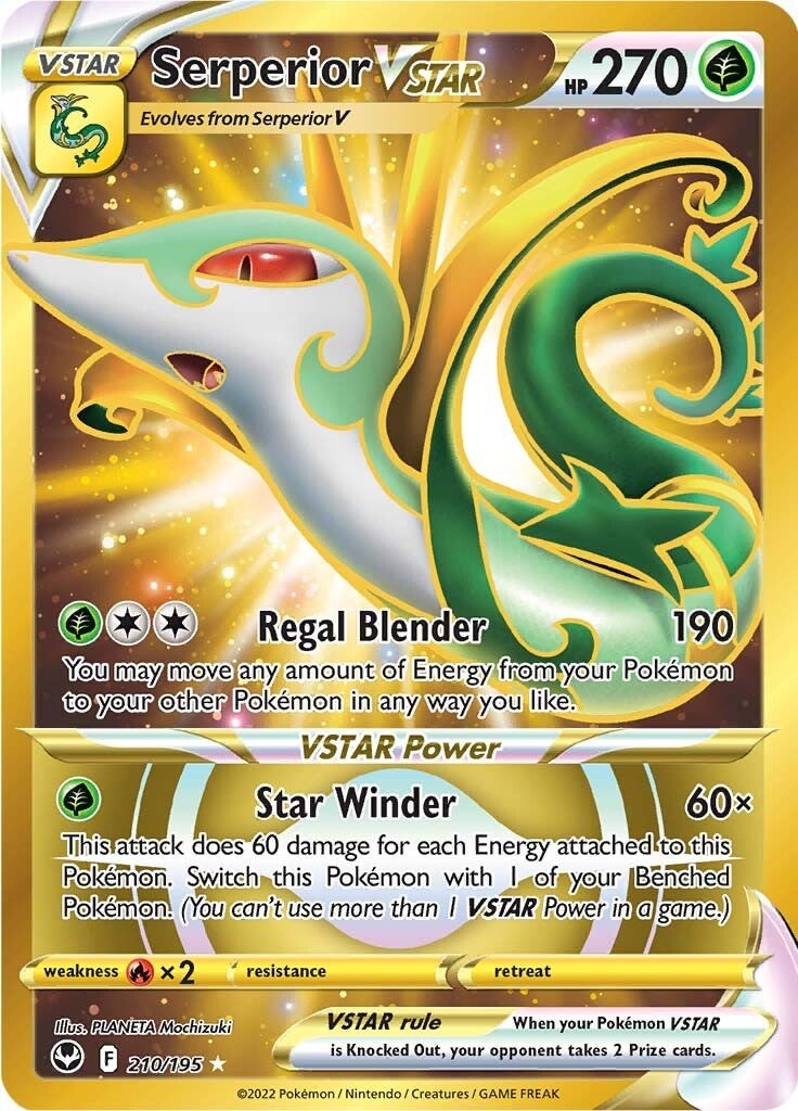 Serperior VSTAR (Secret) - 210/195 Holo