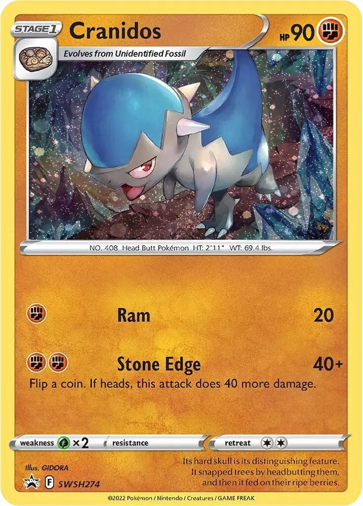 Cranidos - SWSH274 - SWSH274 (Holo)