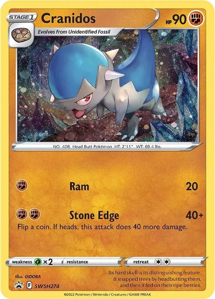 Cranidos - SWSH274 - SWSH274 (Holo)