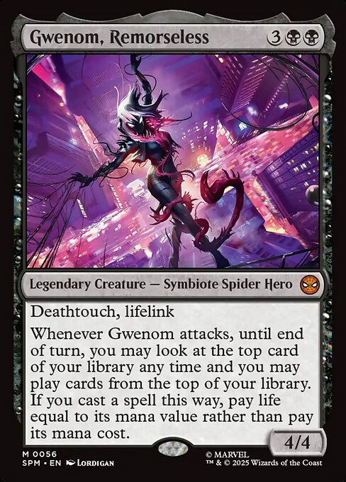Gwenom, Remorseless SPM #56 Non-Foil