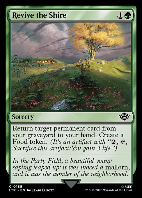Revive the Shire - 185 (Normal) Near Mint_Non-Foil