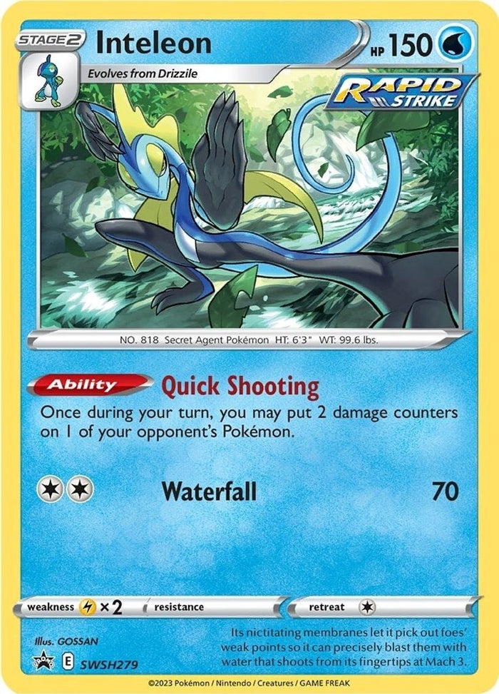 Inteleon - SWSH279 - SWSH279 (Holo)