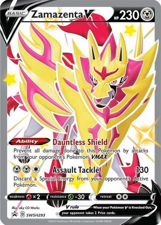 Zamazenta V (Shiny) - SWSH293 - SWSH293 (Holo)