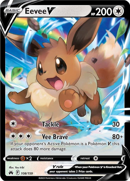 Eevee V - 108/159 (Holo)