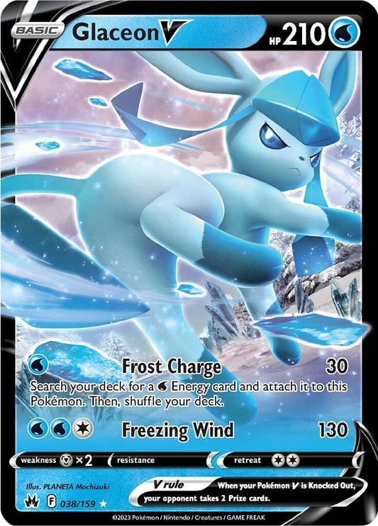 Glaceon V - 038/159 (Holo)