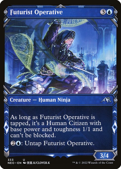 Futurist Operative NEO #333 Non-Foil