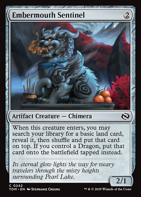Embermouth Sentinel - 242 (Normal) Near Mint_Non-Foil