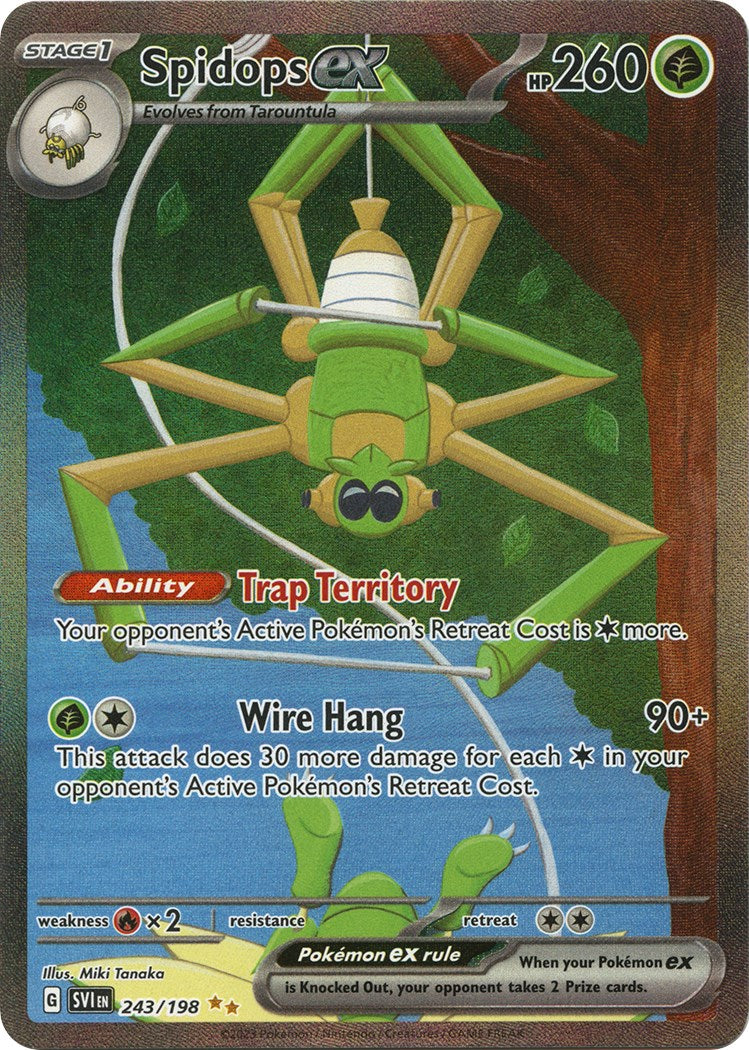 Spidops ex - 243/198 (Holo)