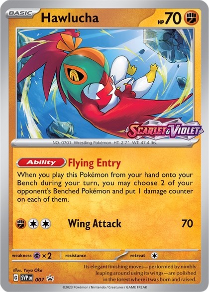 Hawlucha - 007 (Prerelease) - 7 (Holo)