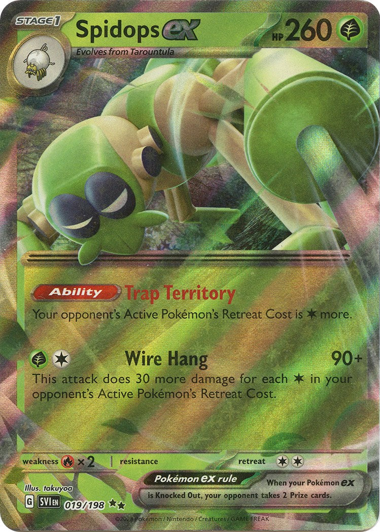 Spidops ex - 019/198 Holo