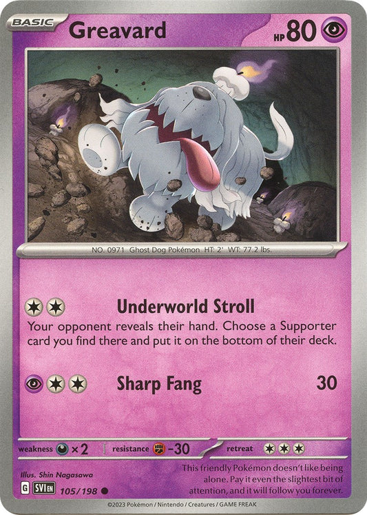 Greavard - 105/198 - 105/198 (Non-Foil)
