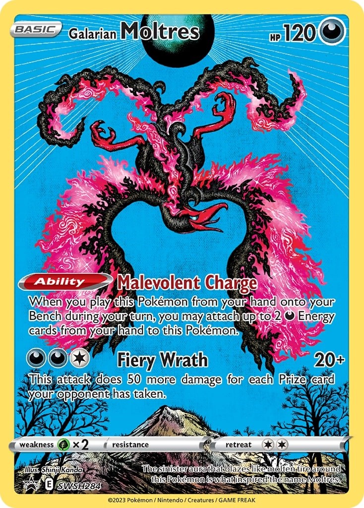 Galarian Moltres - SWSH284 - SWSH284 (Holo)