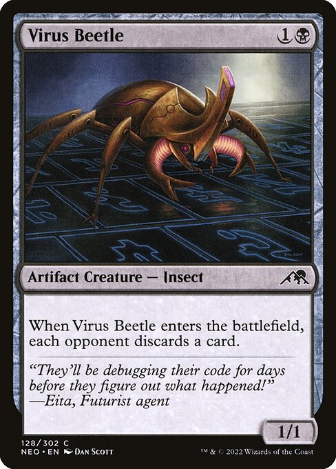 Virus Beetle NEO #128 Non-Foil