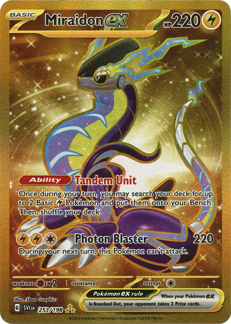 Miraidon ex - 253/198 Holo