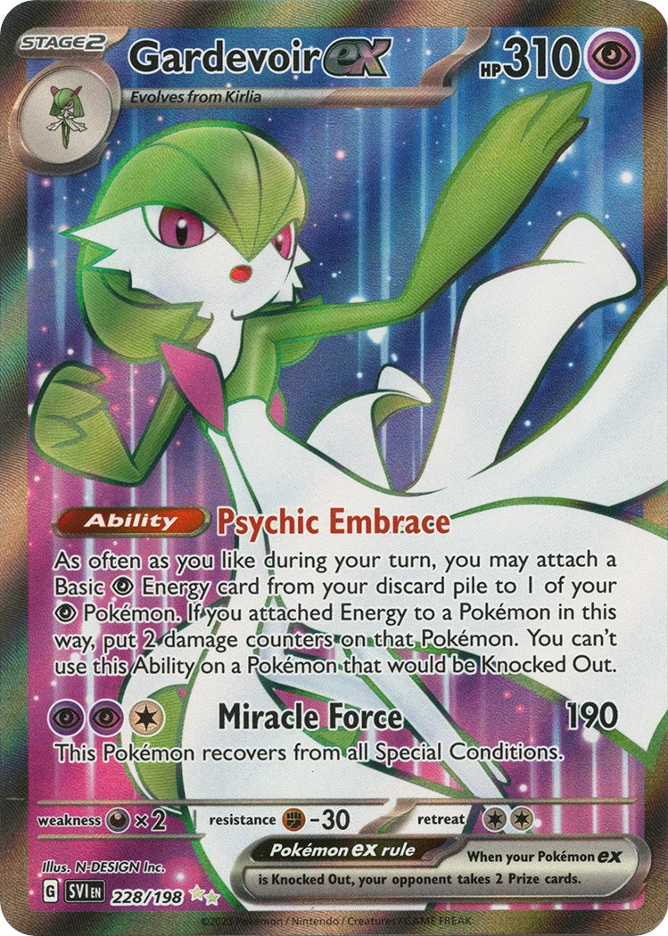 Gardevoir ex - 228/198 - 228/198 (Holo)