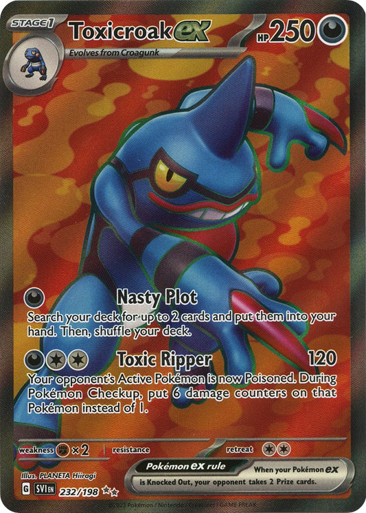 Toxicroak ex - 232/198 - 232/198 (Holo)