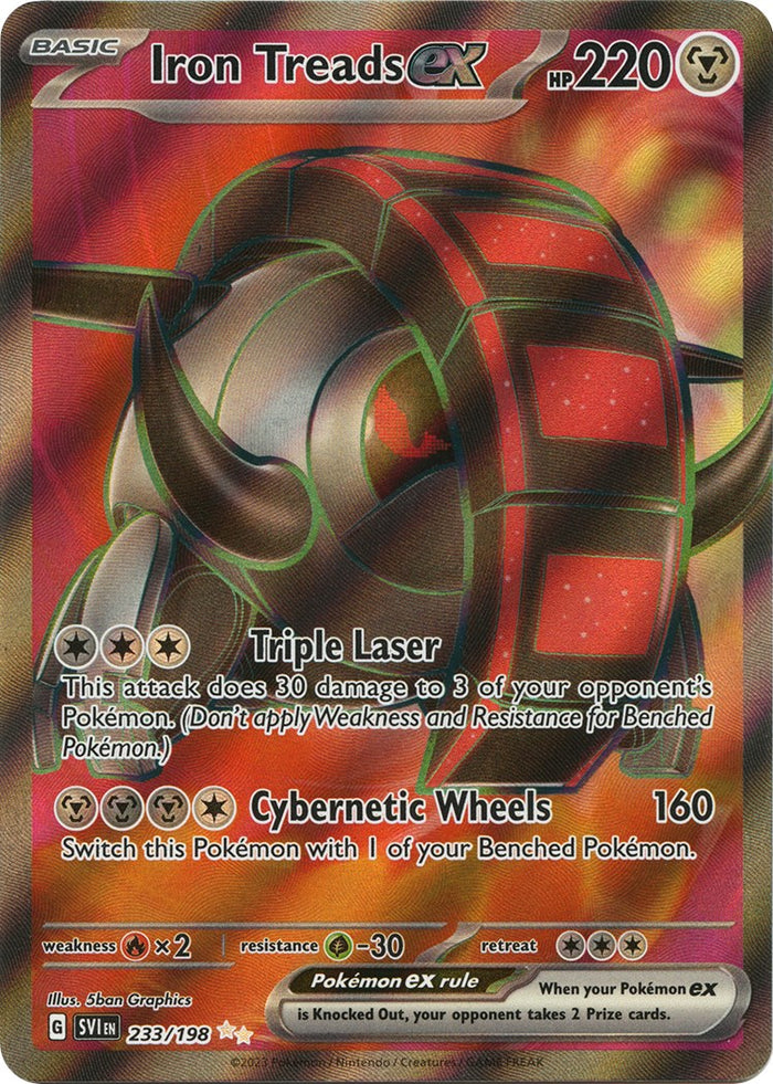 Iron Treads ex - 233/198 (Holo)
