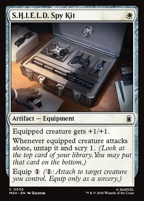 S.H.I.E.L.D. Spy Kit - 36 (Foil)