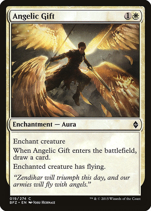 Angelic Gift - 19 (Normal) Near Mint_Non-Foil