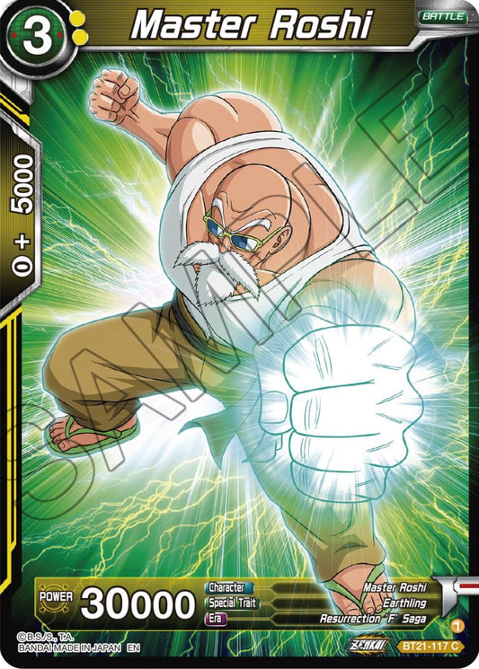 Master Roshi (BT21-117) - BT21-117 (Normal) Near Mint_Normal