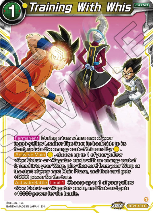 Training With Whis - BT21-131 (Normal) Near Mint_Normal