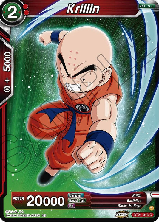 Krillin - BT21-016 (Normal) Near Mint_Normal