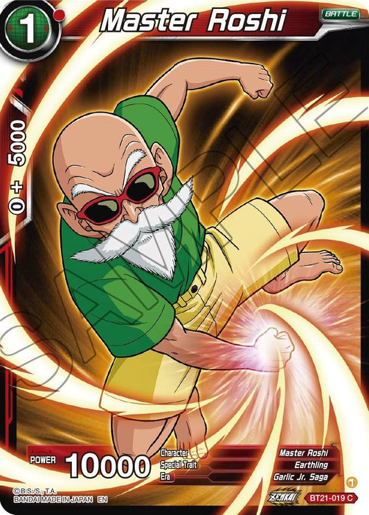 Master Roshi (BT21-019) - BT21-019 (Normal) Near Mint_Normal